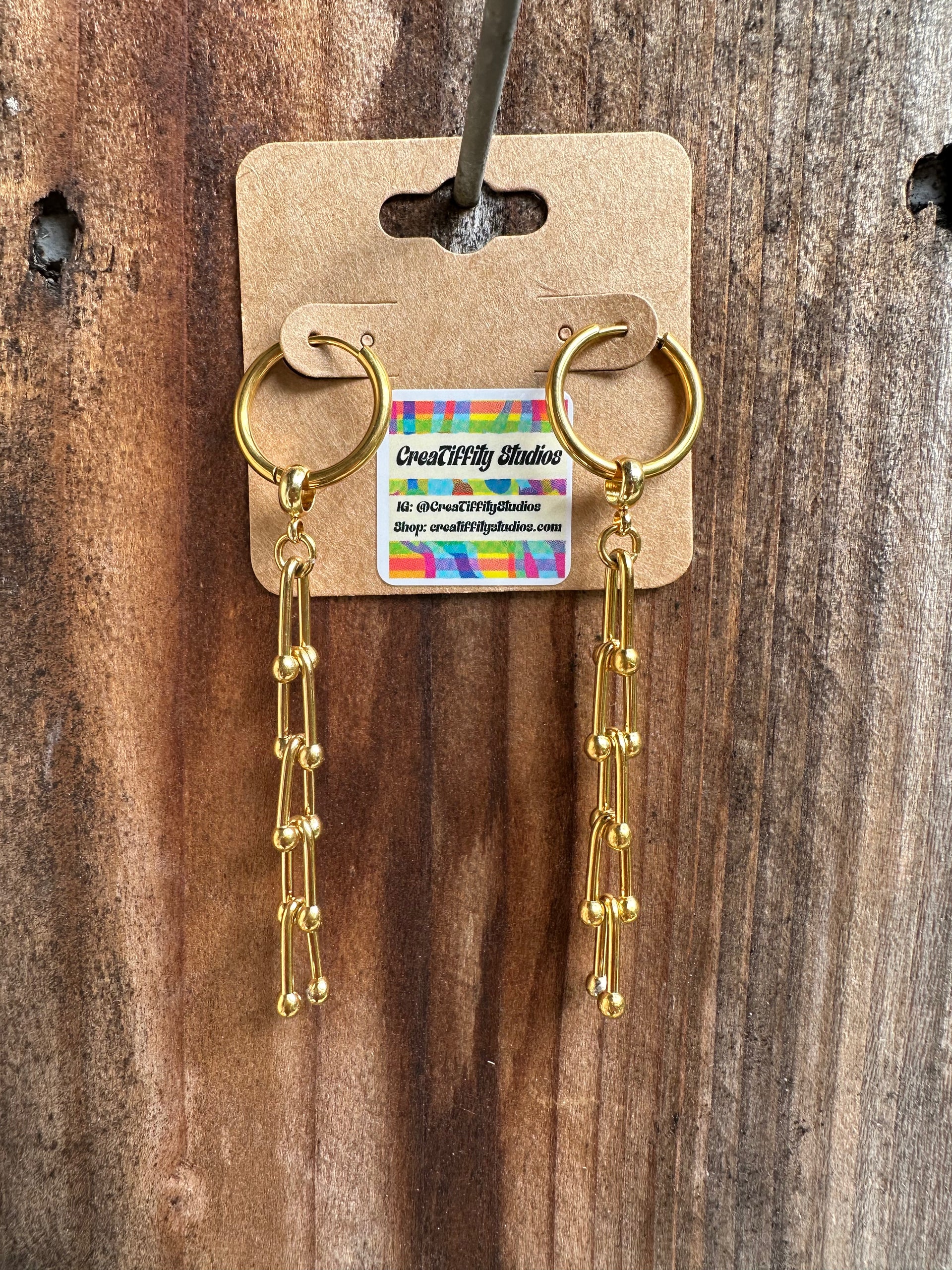 U-Link Huggie Hoops – CreaTiffity Studios